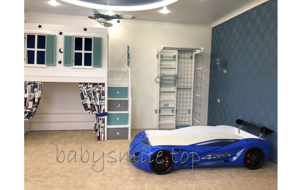 Спортивний комплекс + ліжко-машина - вдала покупка